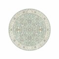 Sleep Ez 7 ft. 10 in. Windsor Manchester Round Rug; Blue SL3078728